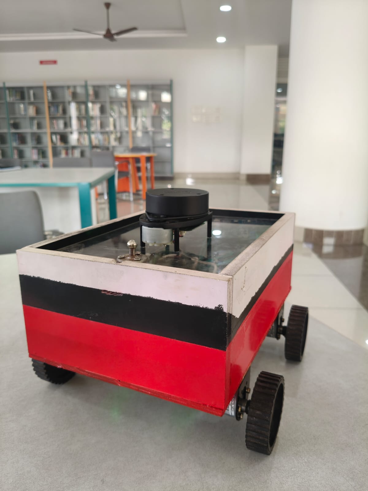 Rescue robot concept for autonomous rescue robot project